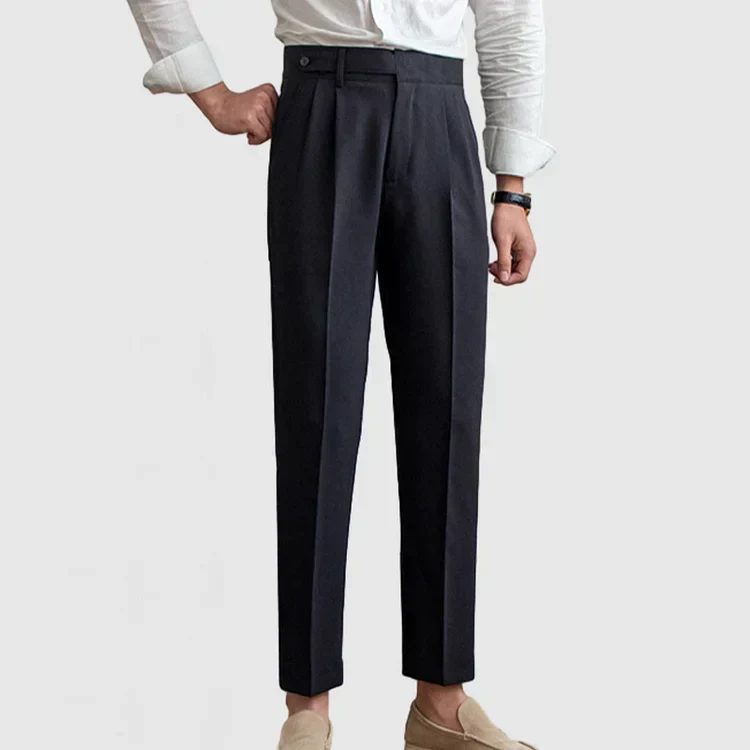 Severiano® | Straight Suit Trousers With High Waist - Image 7