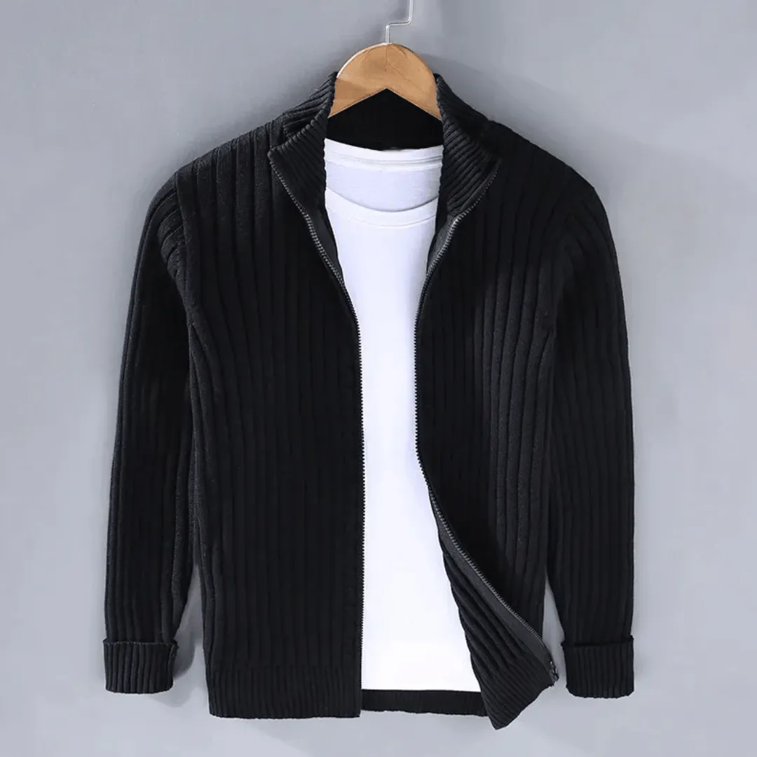 Severiano | Zip Casual Cardigan - Image 4