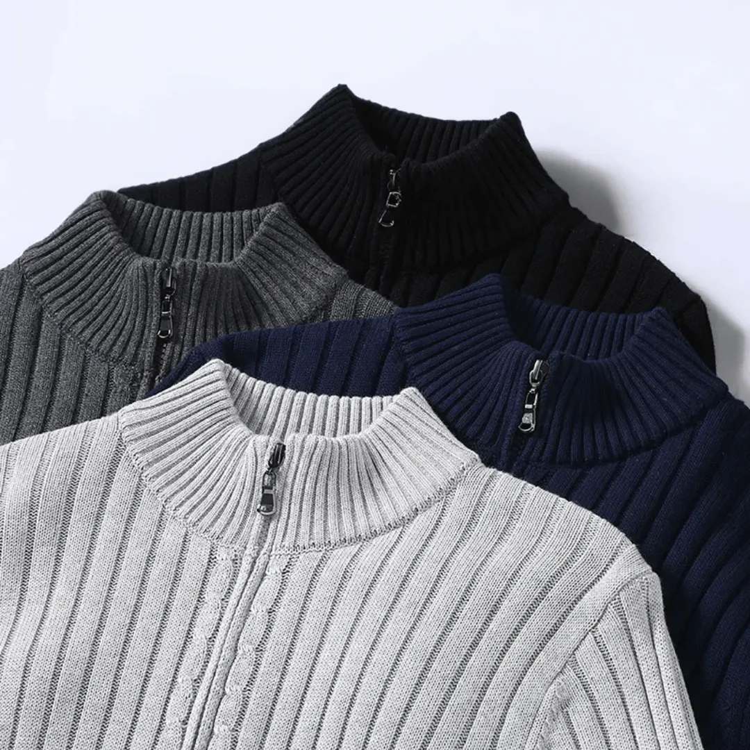 Severiano | Zip Casual Cardigan - Image 5