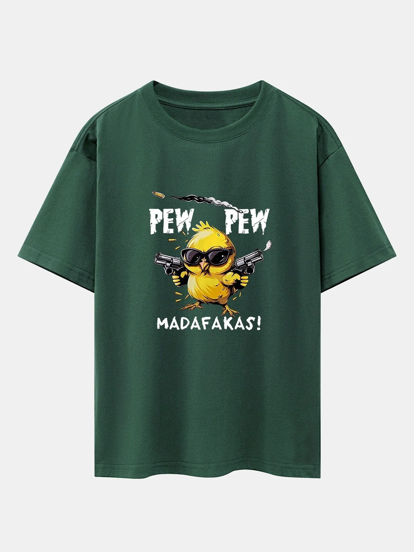 Severino® | Chicken Print Drop Shoulder Oversize T-Shirt - Image 10