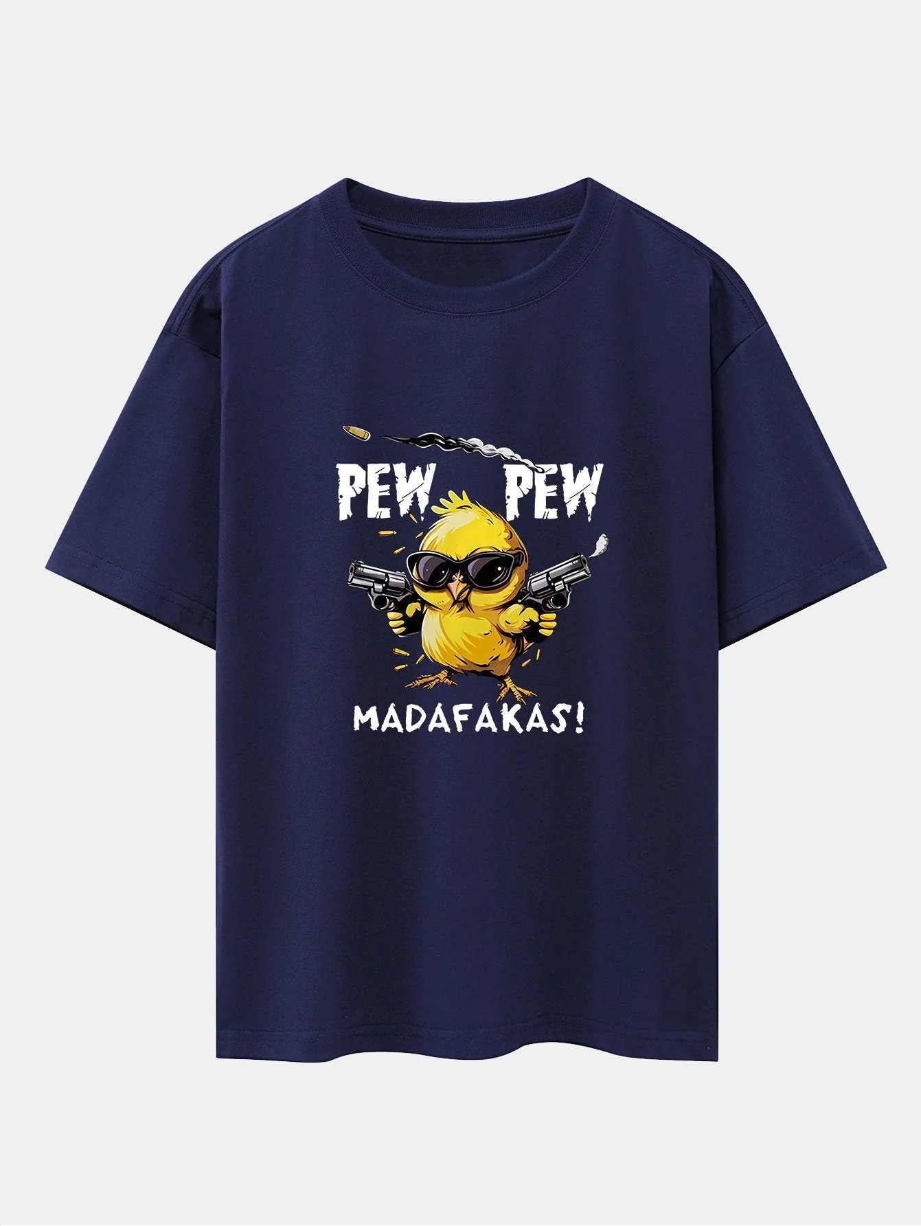 Severino® | Chicken Print Drop Shoulder Oversize T-Shirt - Image 11
