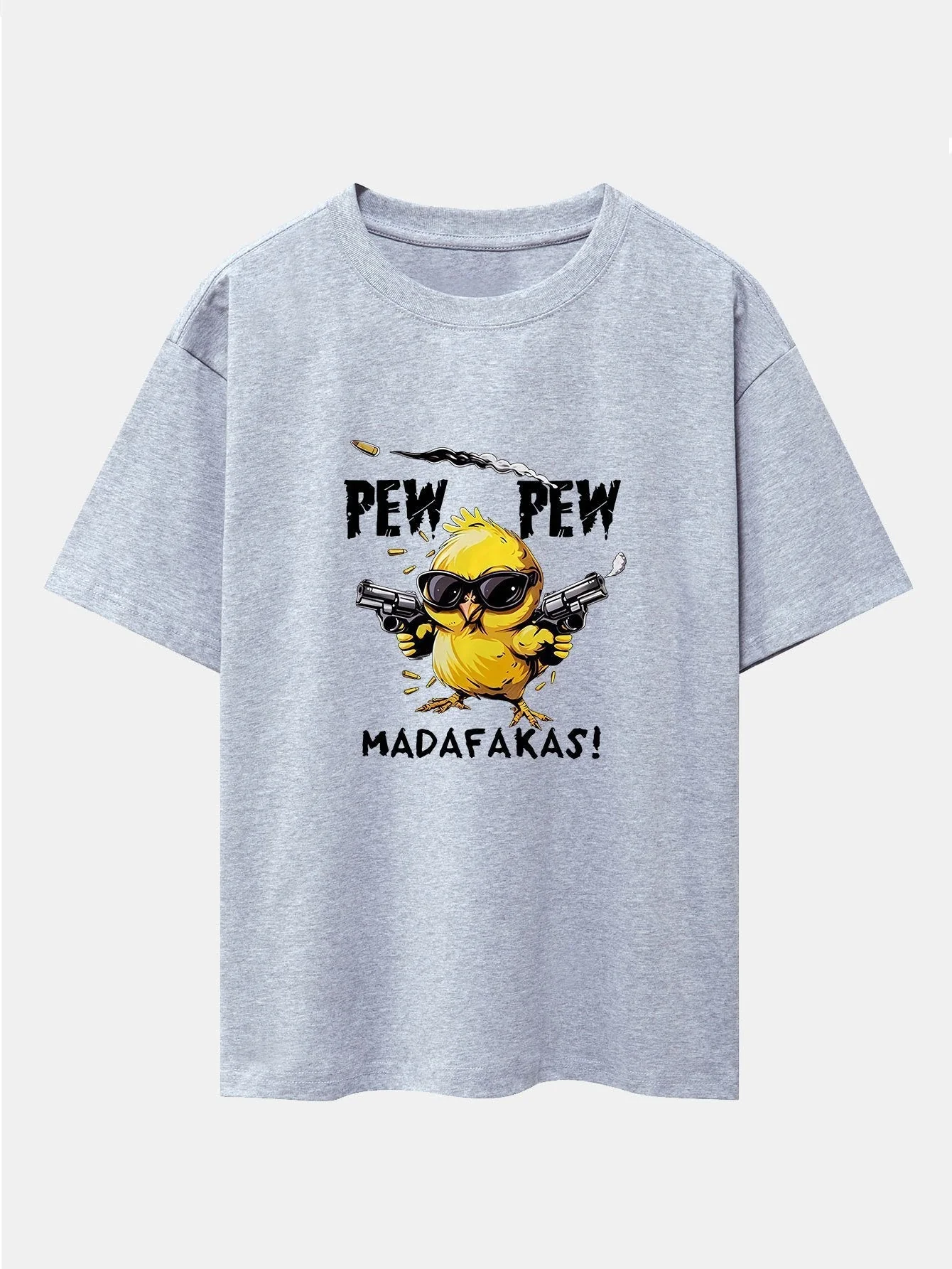 Severino® | Chicken Print Drop Shoulder Oversize T-Shirt - Image 13