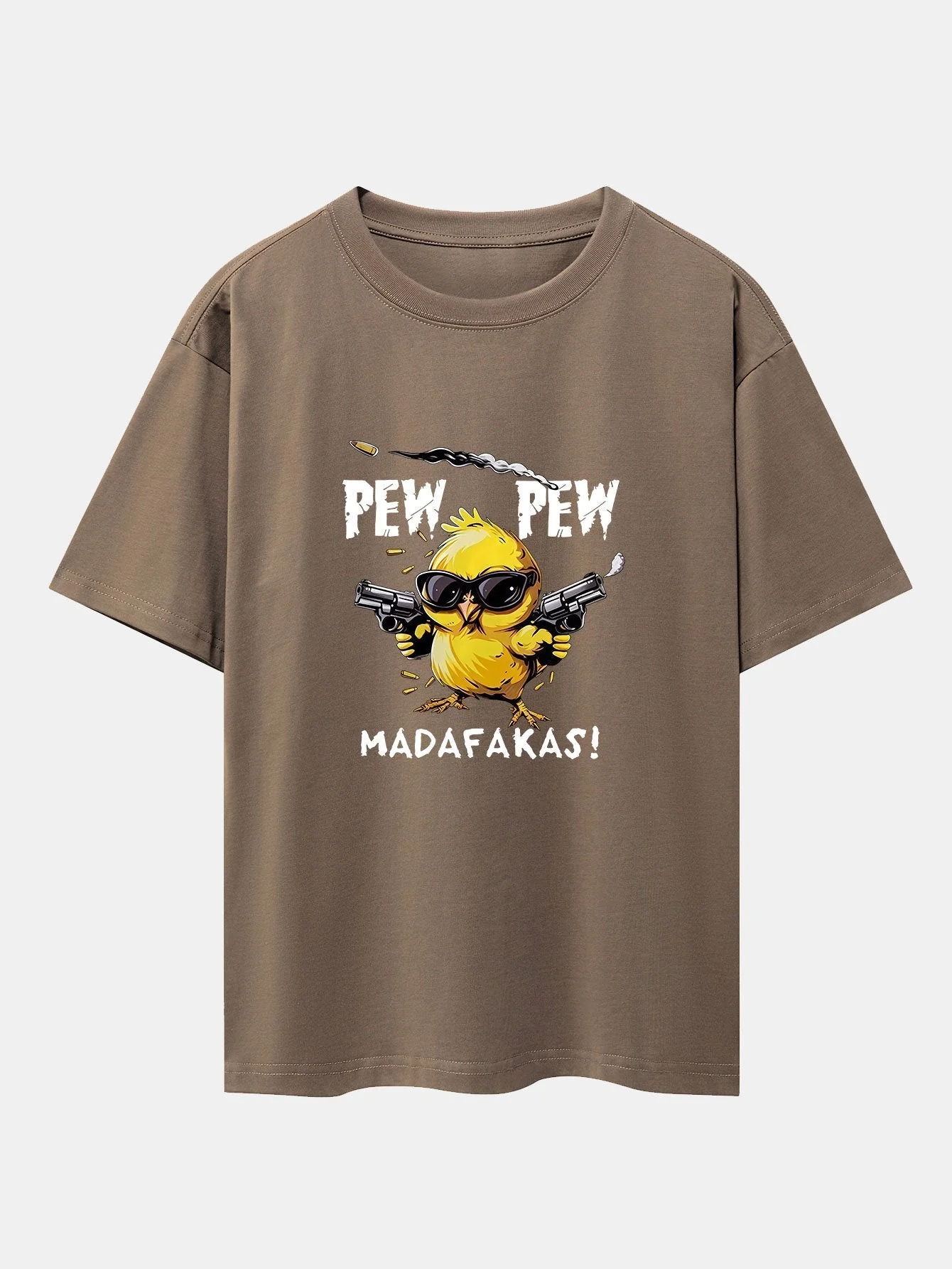 Severino® | Chicken Print Drop Shoulder Oversize T-Shirt - Image 6