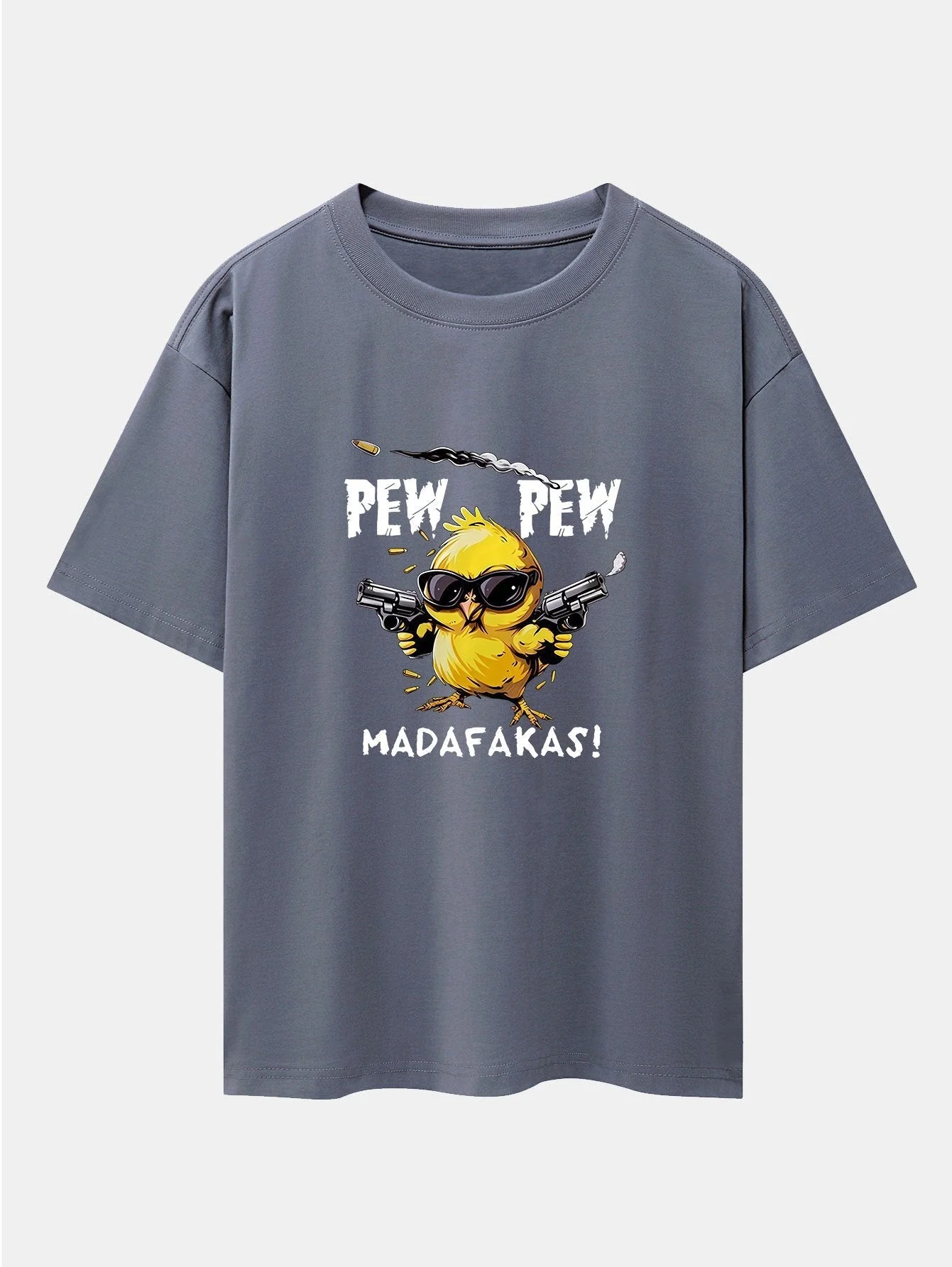 Severino® | Chicken Print Drop Shoulder Oversize T-Shirt - Image 7