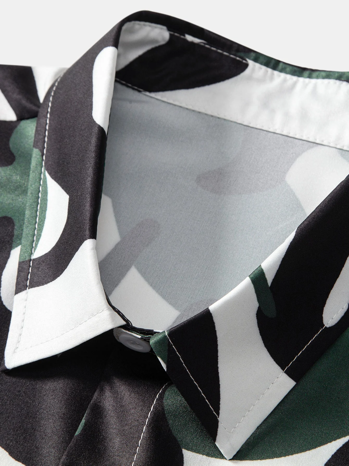 Severino® | Colorblock Print Button Up Shirt & Swim Shorts - Image 4