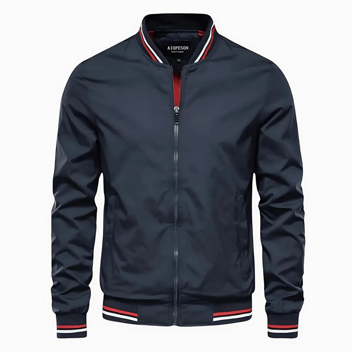 Shane | Men's Luxury Bomber Jacket for Fall - Image 4