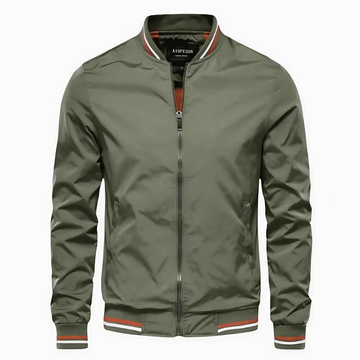 Shane | Men's Luxury Bomber Jacket for Fall - Image 5