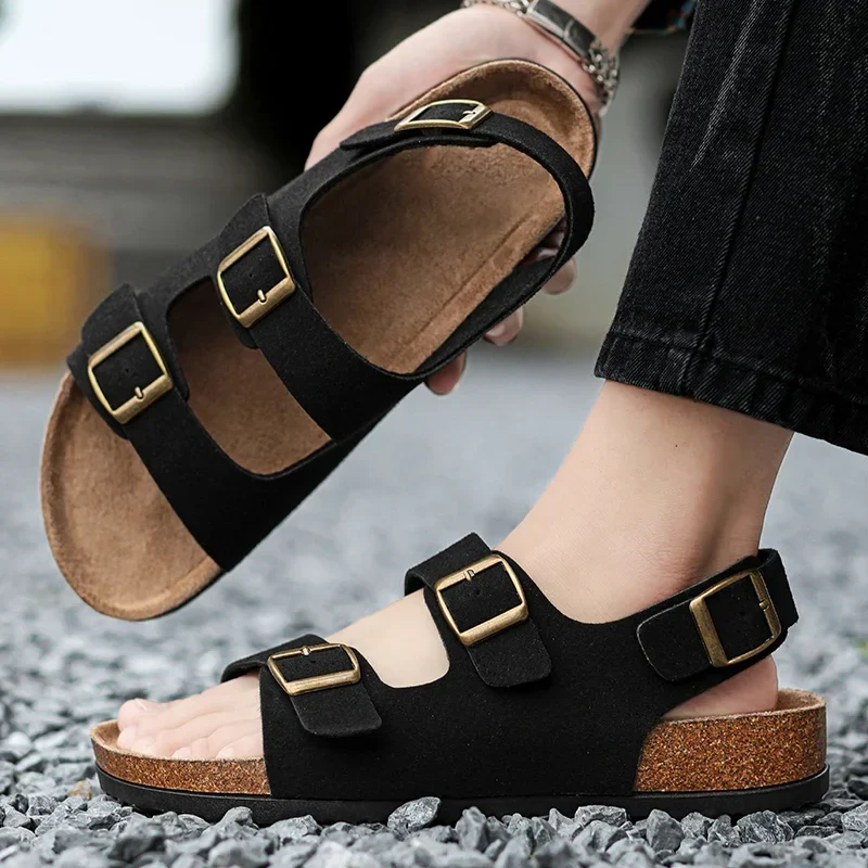 Shay® | Suede Sandals - Image 3