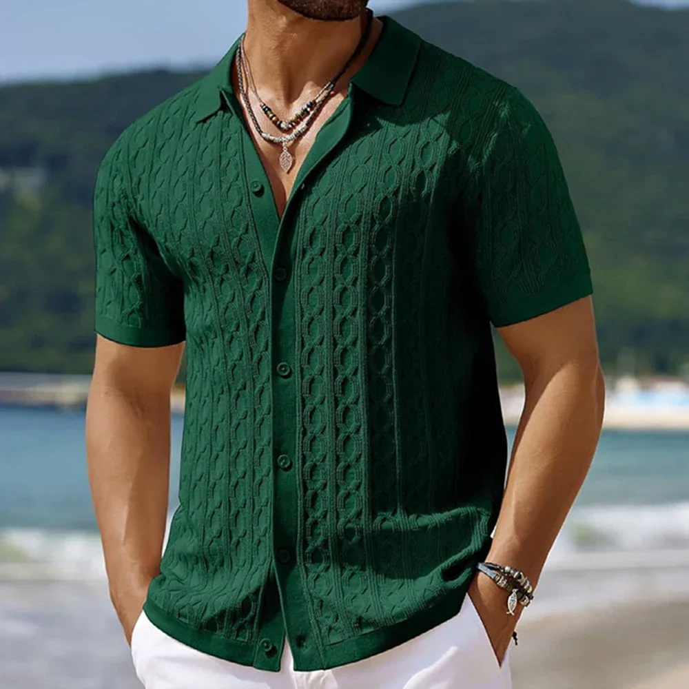 Silas | Button-Up Polo Shirt - Image 4