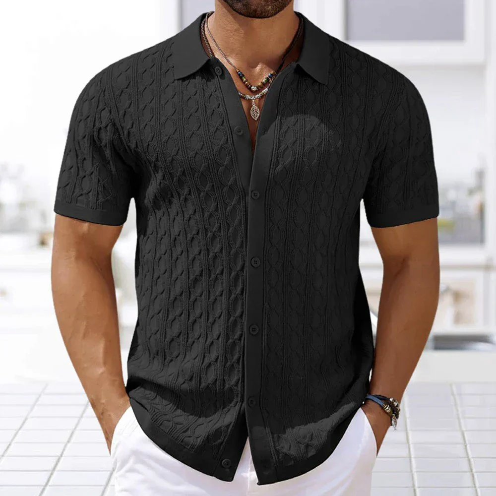 Silas | Button-Up Polo Shirt - Image 5