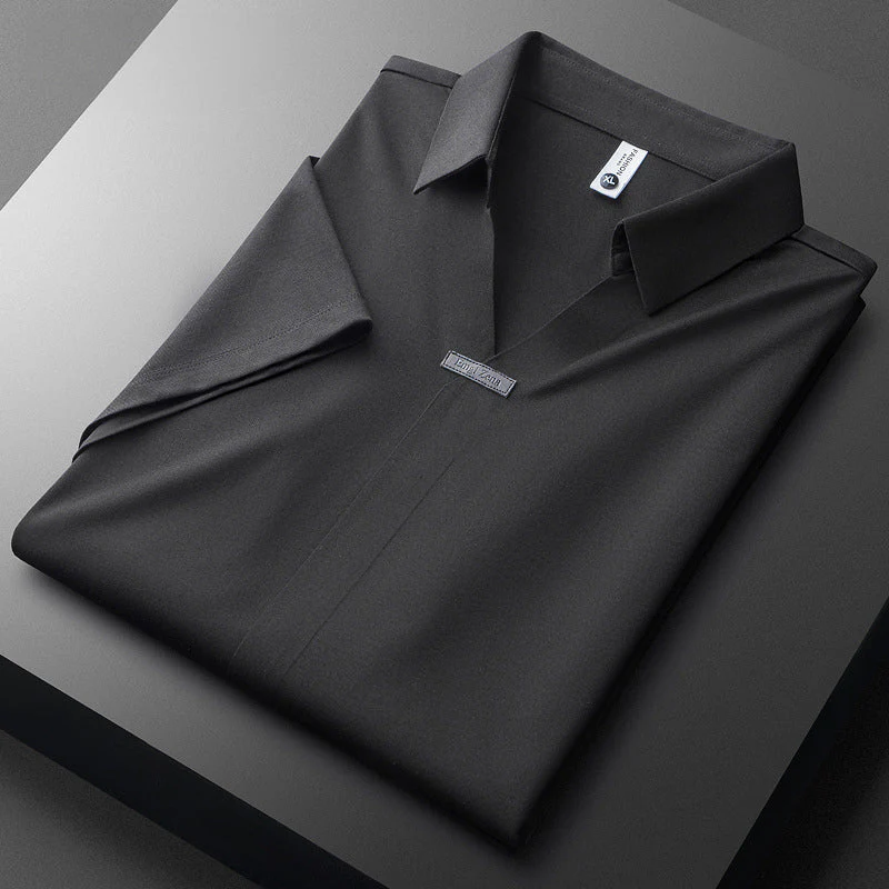Silas | Elegant Men's Polo Shirt - Image 4