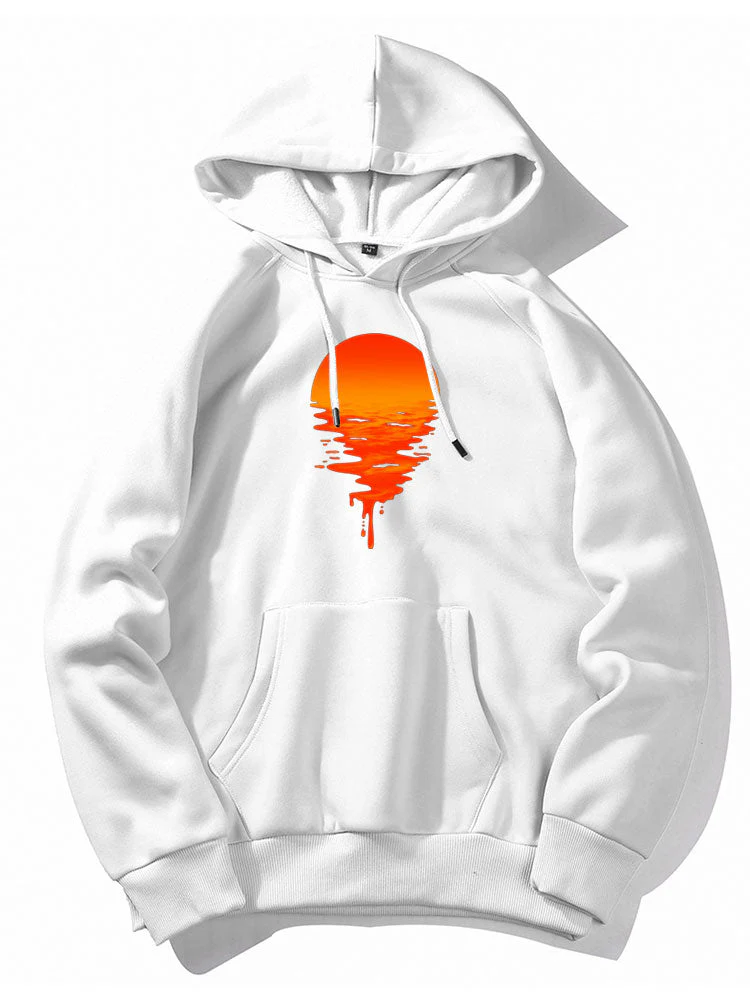 Silas | Sunset Print Hoodie - Image 2