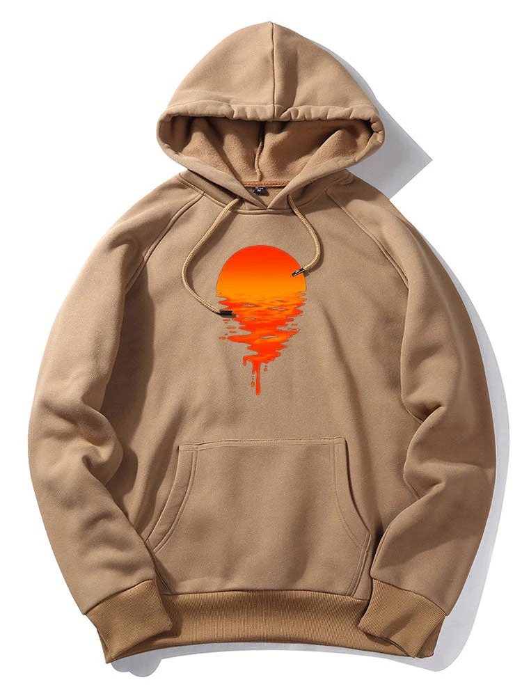 Silas | Sunset Print Hoodie - Image 3