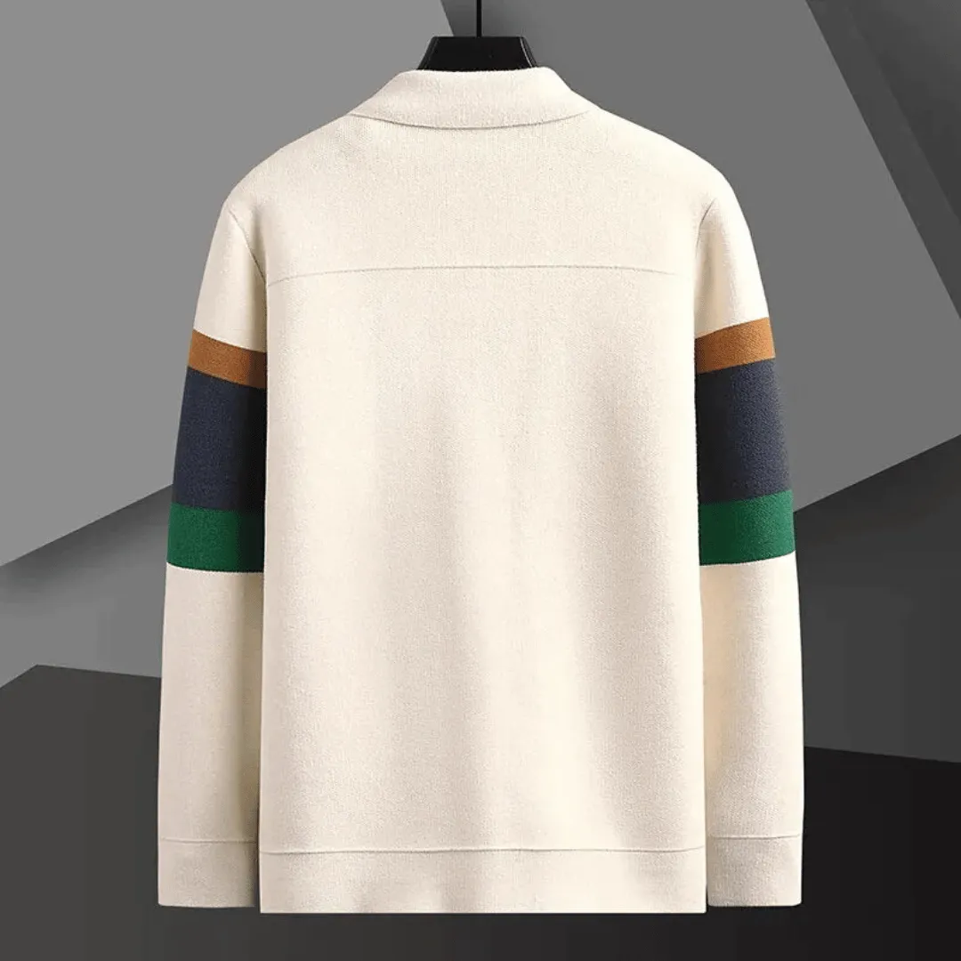 Silvestre | Marco Patterned Knit Cardigan - Image 2