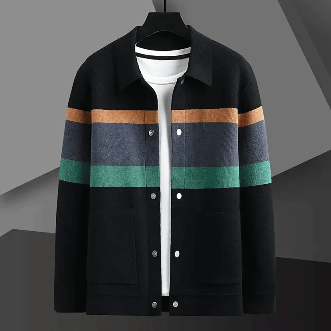 Silvestre | Marco Patterned Knit Cardigan - Image 5