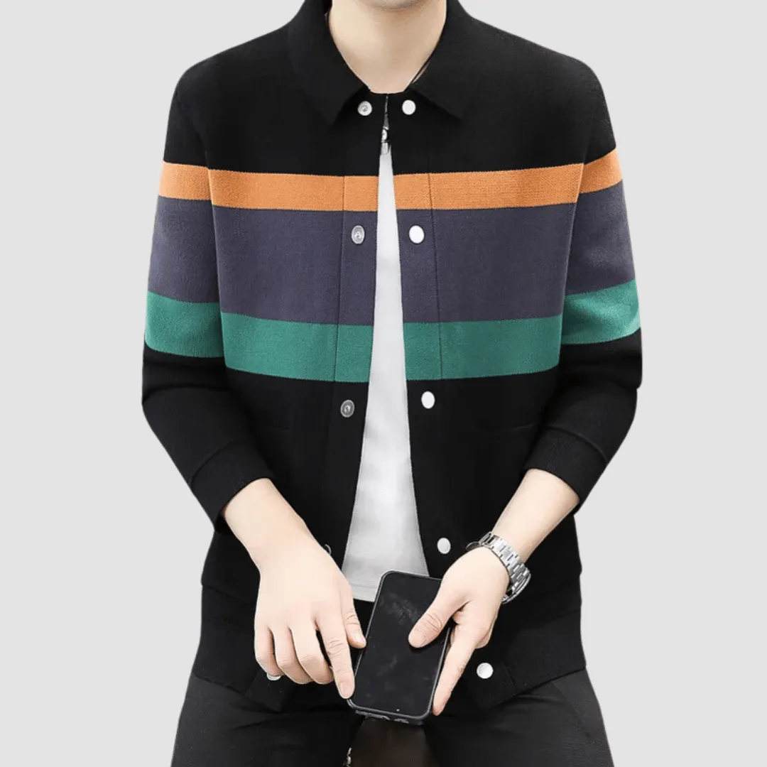 Silvestre | Marco Patterned Knit Cardigan - Image 6