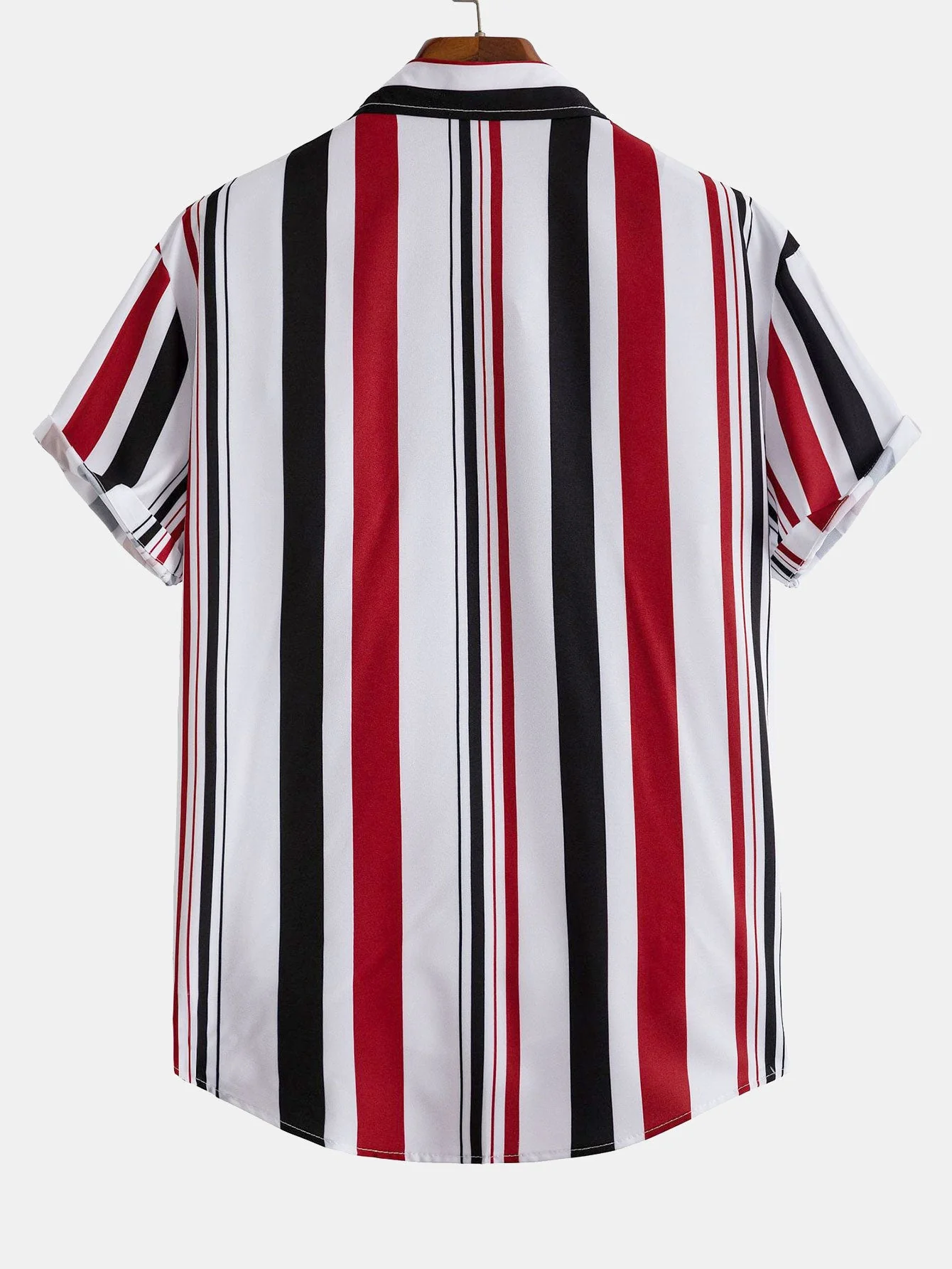 Simón® | Colored Striped Print Shirt - Image 4