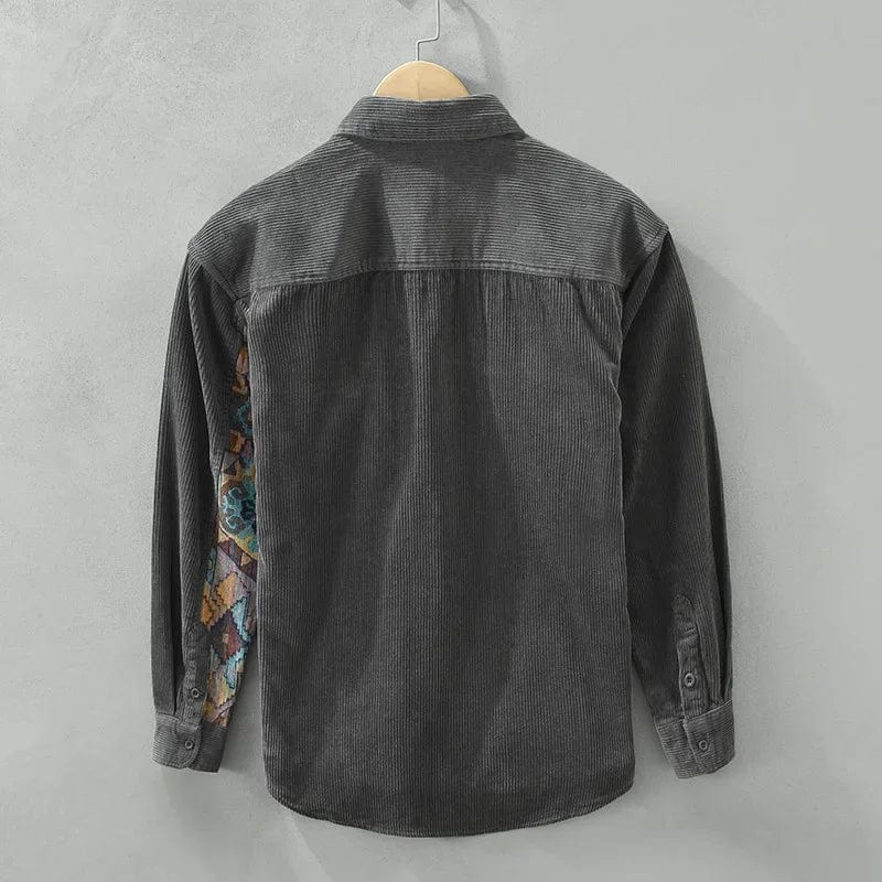 Simon® | Comfortable Shirt With Patchwork Design - Image 5
