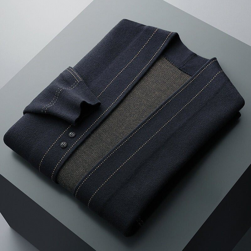 Simón® | Davide Costa Wool Weaver Cardigan - Image 4