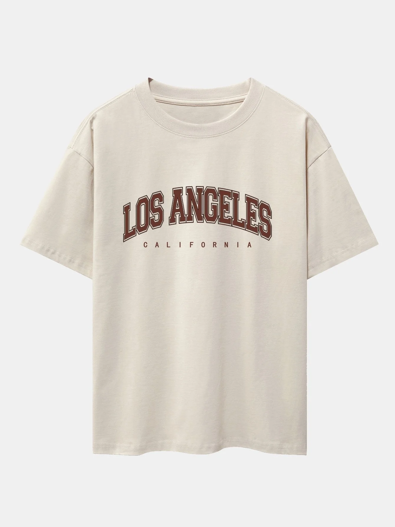 Simón® | Print Heavy Weight Oversize T-Shirt & Corduroy Shorts - Image 2