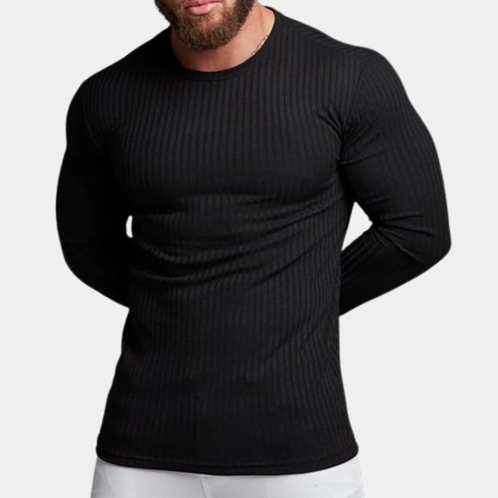 Simón® | Rib-knit sweater for men - Image 5