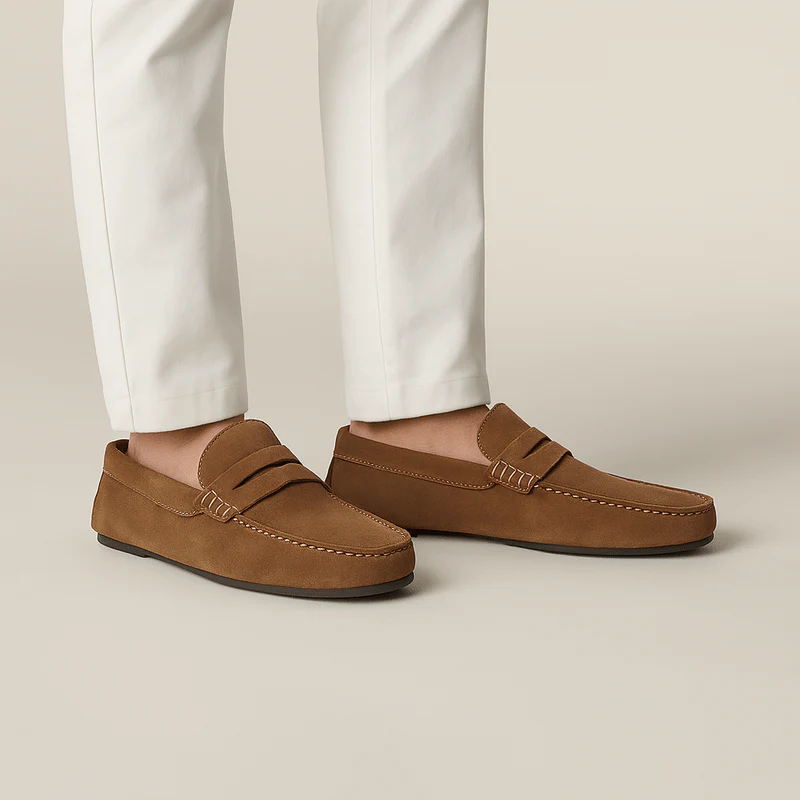 Simon | Italian-Style Suede Driving Loafers for Men – Lightweight & Stylish - Image 2
