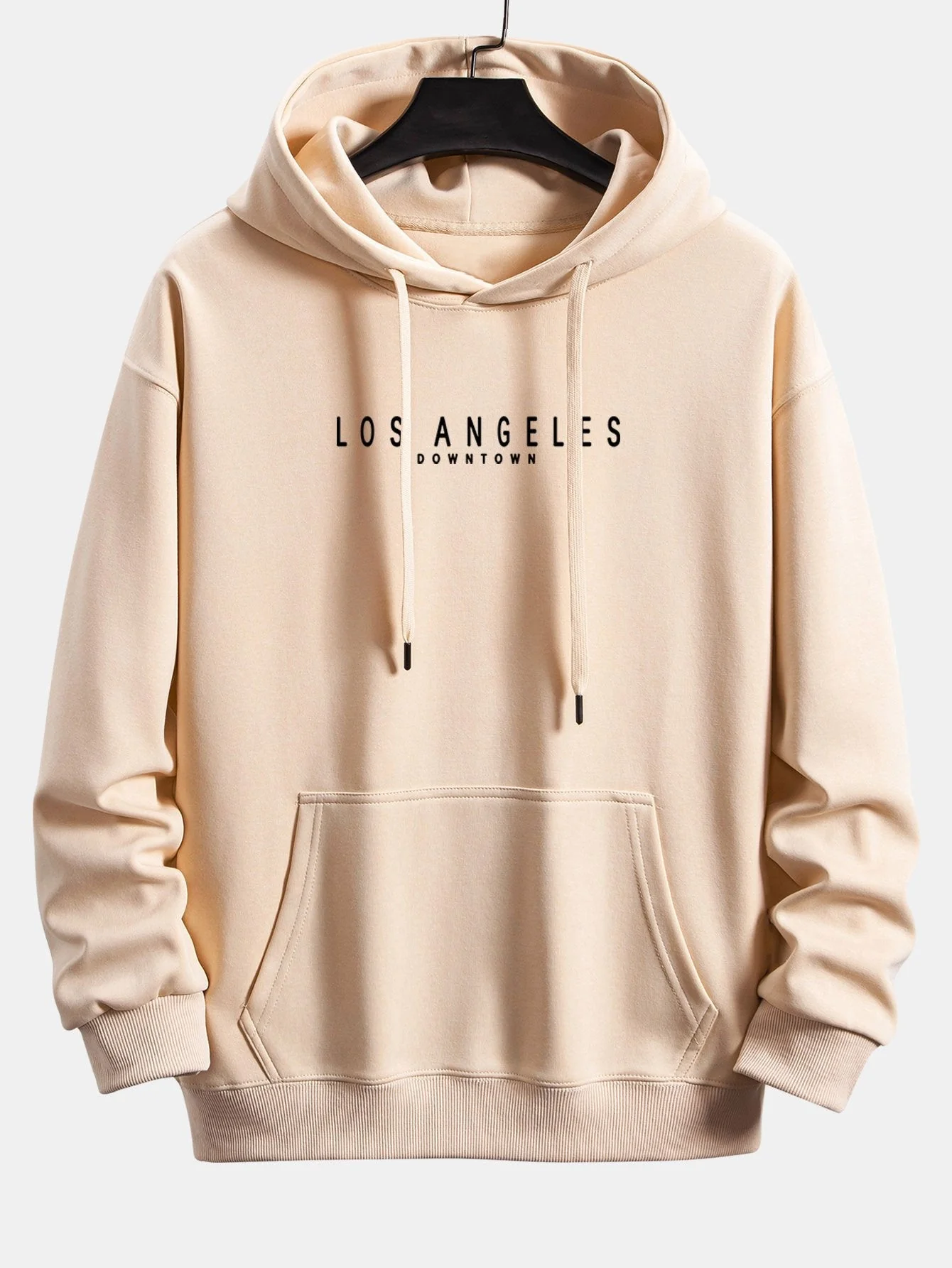 Simon | Los Angeles Print Relax Fit Hoodie - Image 2