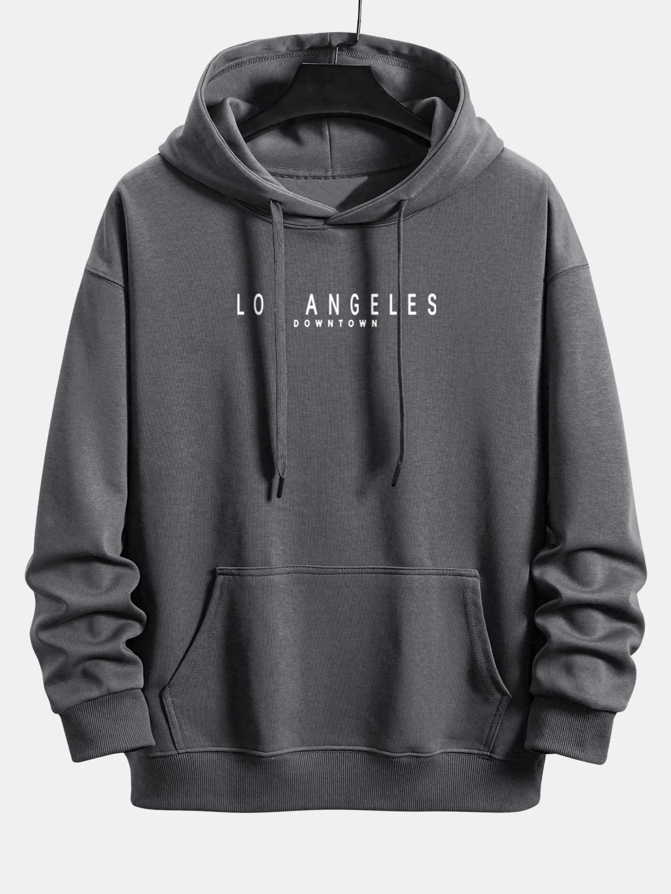 Simon | Los Angeles Print Relax Fit Hoodie - Image 4