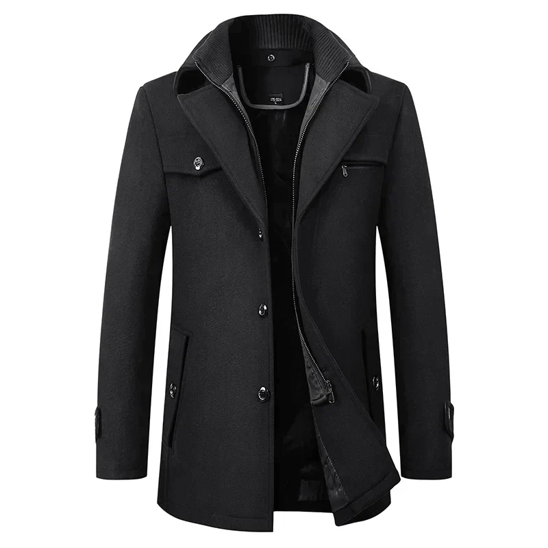 Siro | Men's Waterproof Business Winter Coat - Elegant and Warm