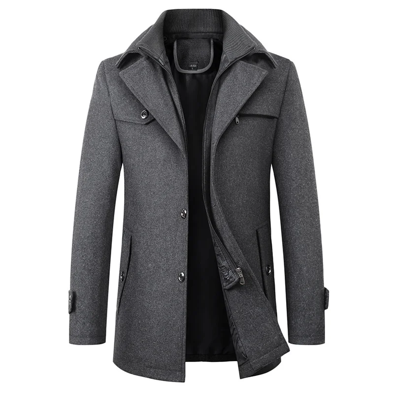 Siro | Men's Waterproof Business Winter Coat - Elegant and Warm - Image 2