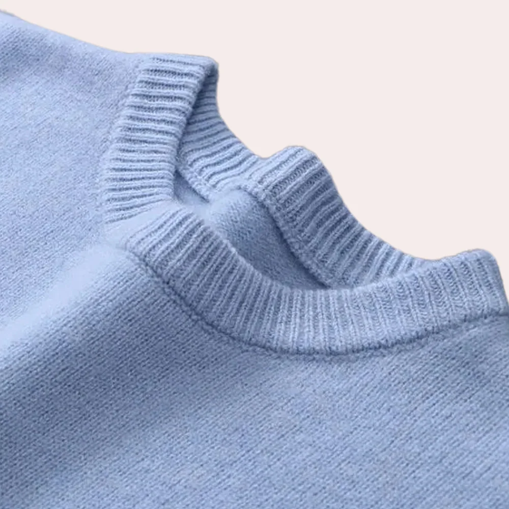 Sixto® | Fashionable knitted sweater for men - Image 2