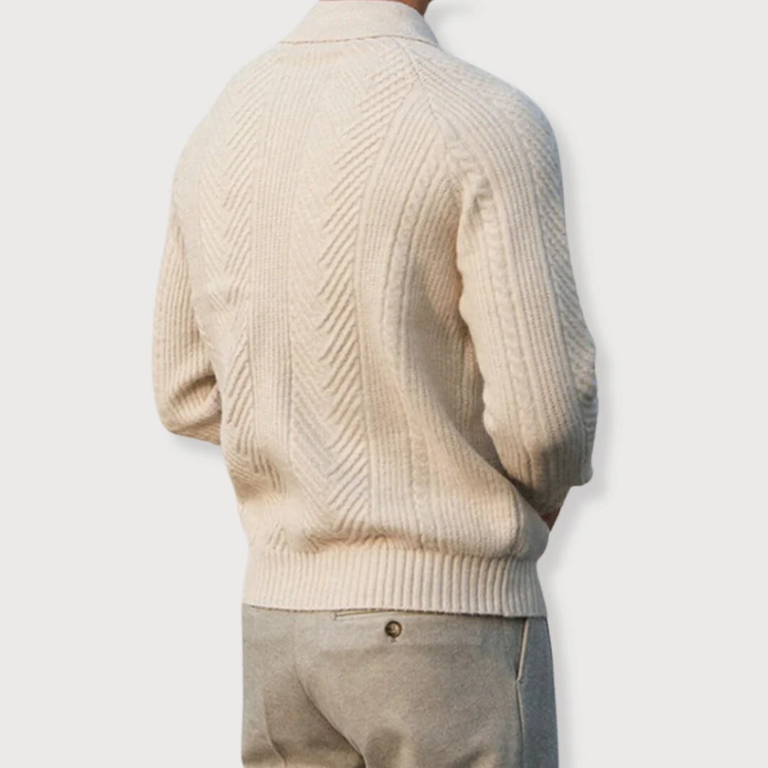 Sixto® | Luxury Men'S Collar Sweater - Image 3