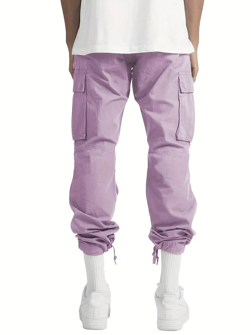 Sófocles® | Solid Cotton Blend With Multiple Flap Pockets For Men - Image 11