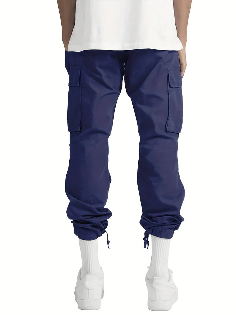 Sófocles® | Solid Cotton Blend With Multiple Flap Pockets For Men - Image 15