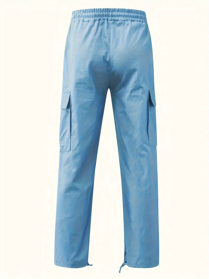 Sófocles® | Solid Cotton Blend With Multiple Flap Pockets For Men - Image 18