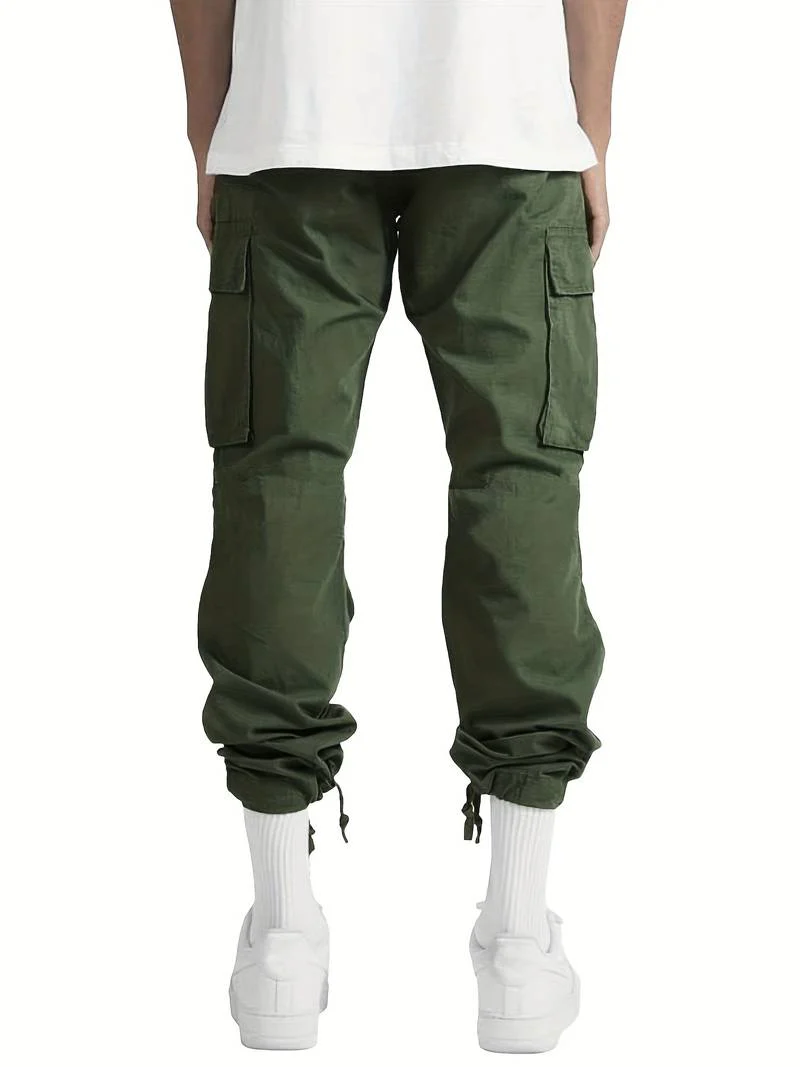 Sófocles® | Solid Cotton Blend With Multiple Flap Pockets For Men - Image 21