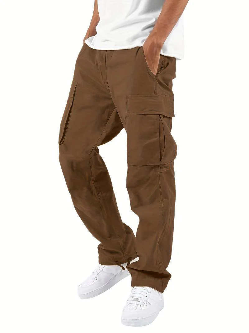 Sófocles® | Solid Cotton Blend With Multiple Flap Pockets For Men - Image 27