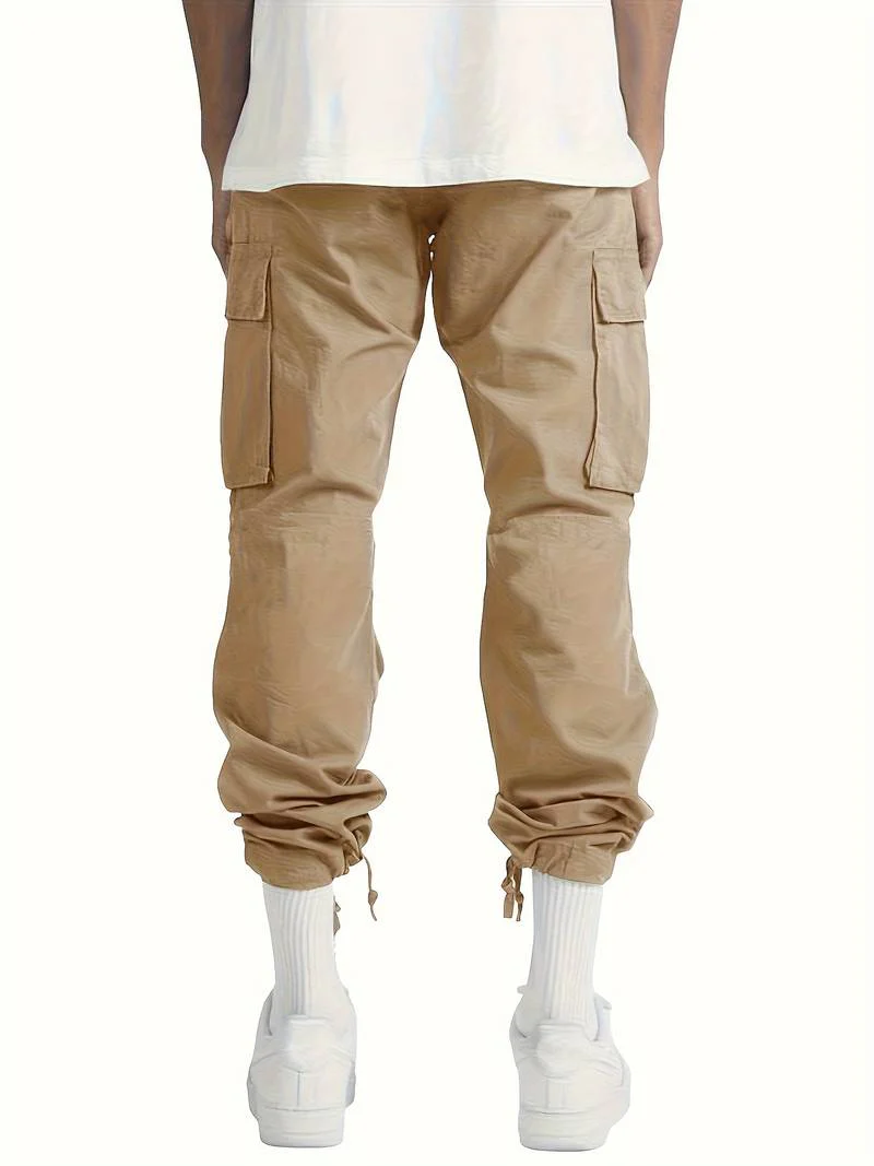Sófocles® | Solid Cotton Blend With Multiple Flap Pockets For Men - Image 3