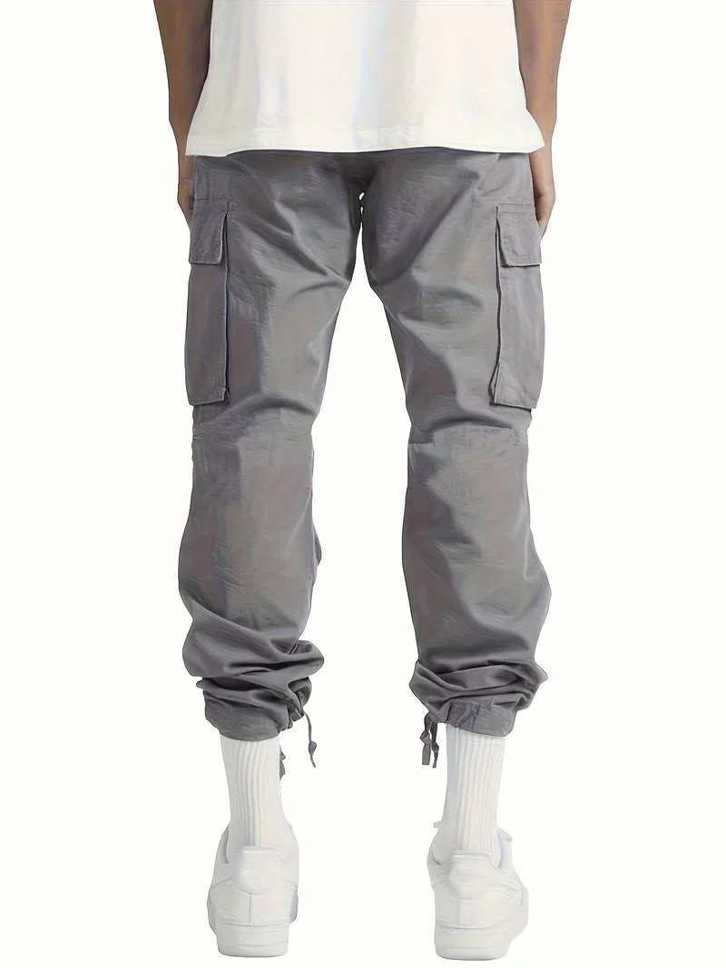 Sófocles® | Solid Cotton Blend With Multiple Flap Pockets For Men - Image 5