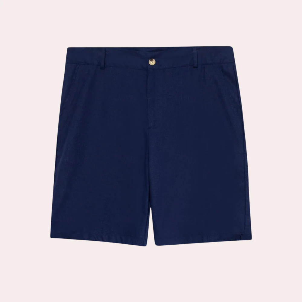 Sotero® | Solid color casual shorts for men - Image 2
