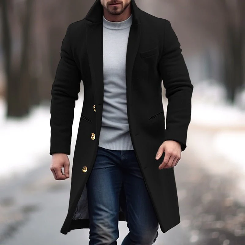 Spartacus | Ulbrand – Elegant men's long winter coat - Image 3