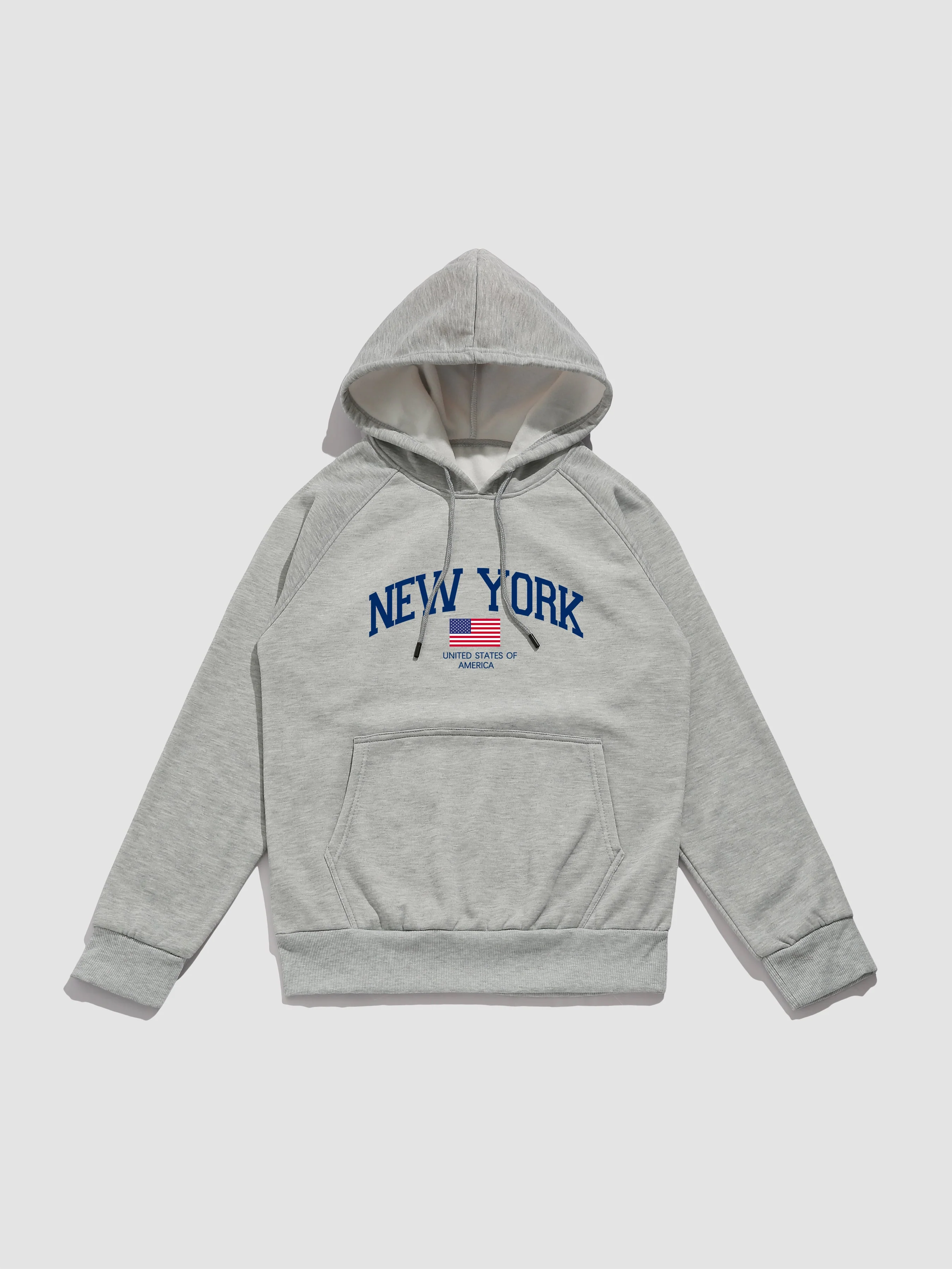 Spencer | New York Flag Print Hoodie - Image 2