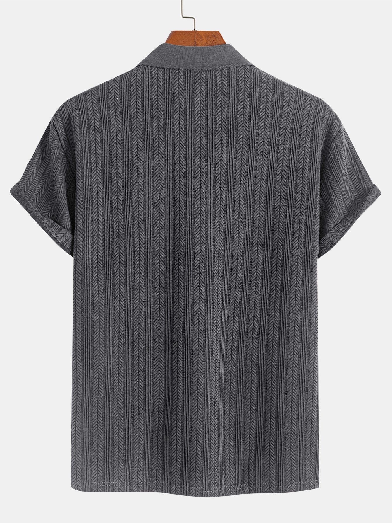 Stanley® | Textured Zipper Polo - Image 10