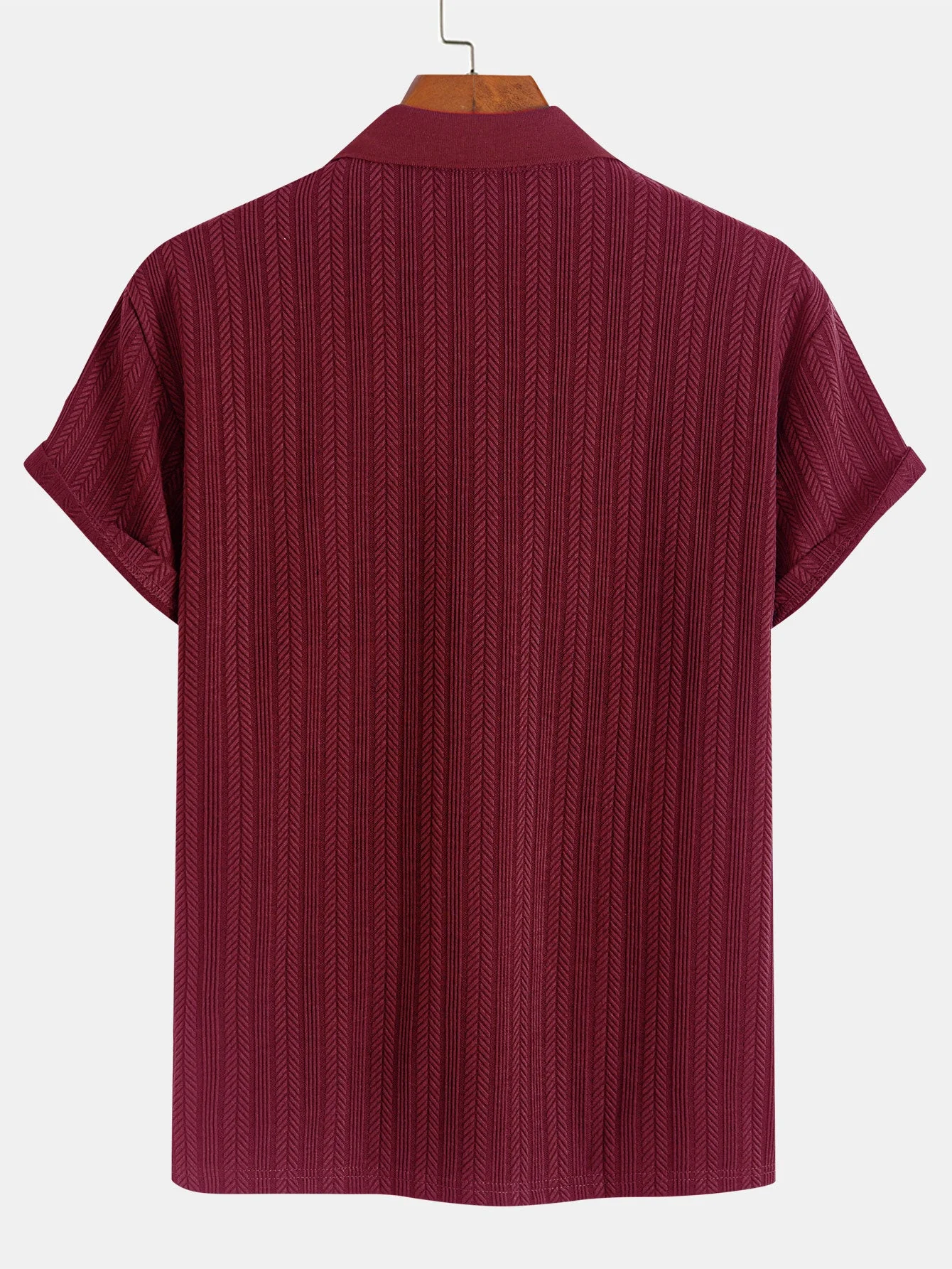 Stanley® | Textured Zipper Polo - Image 14