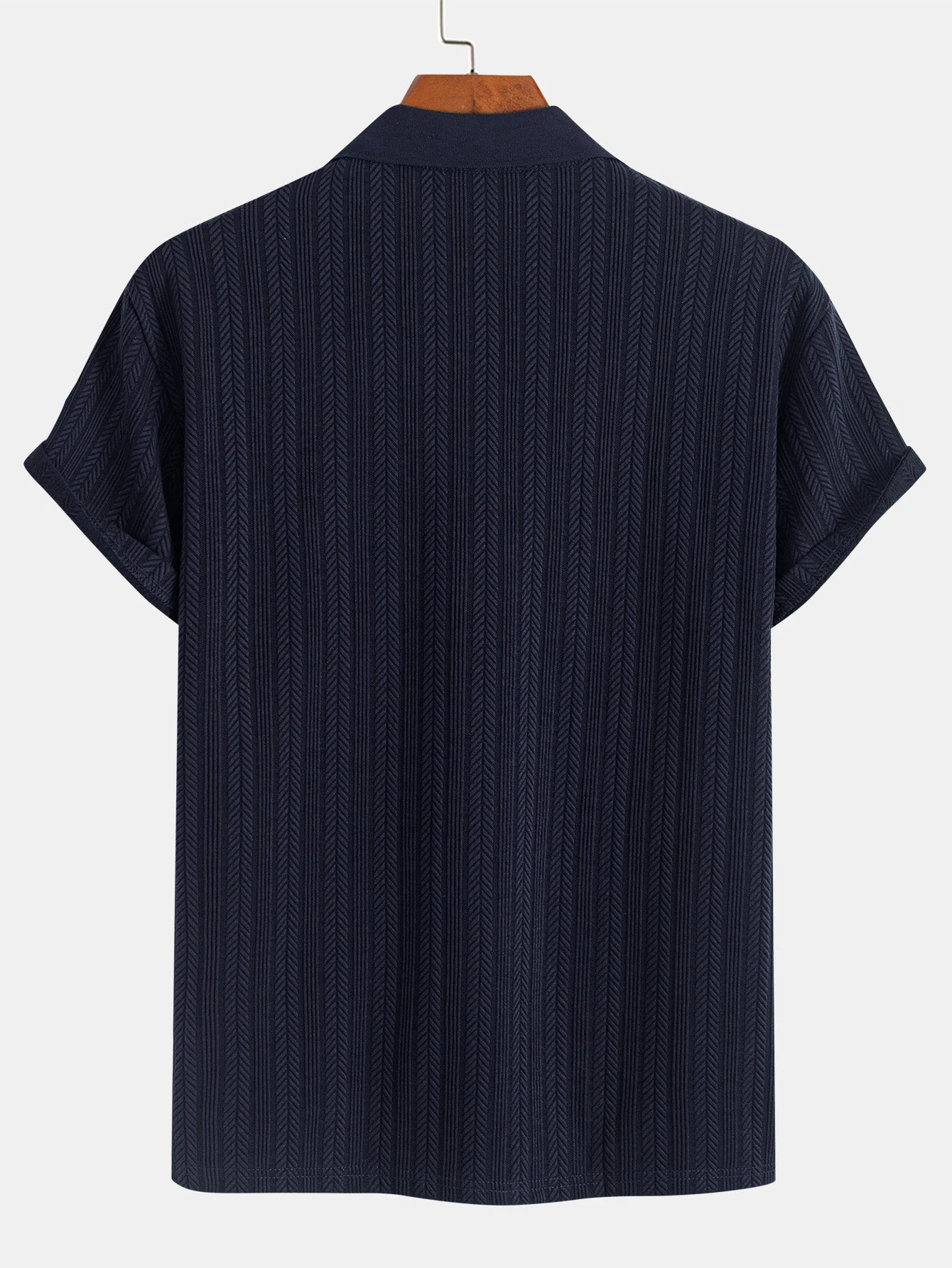 Stanley® | Textured Zipper Polo - Image 6