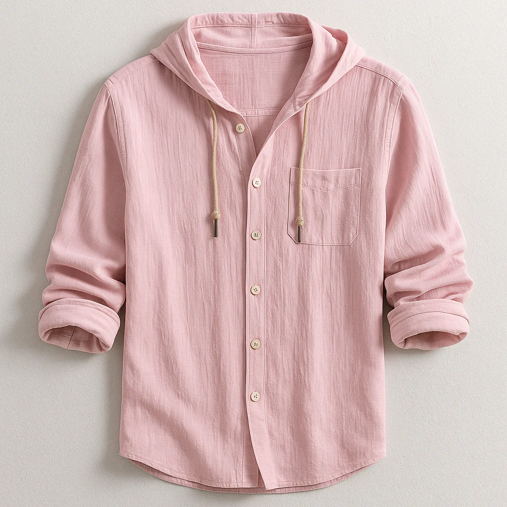 Stanley | Luxury Hooded Shirt - Image 5