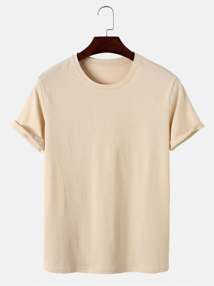 Stefan® | 100% Cotton Basic T-Shirt - Image 3