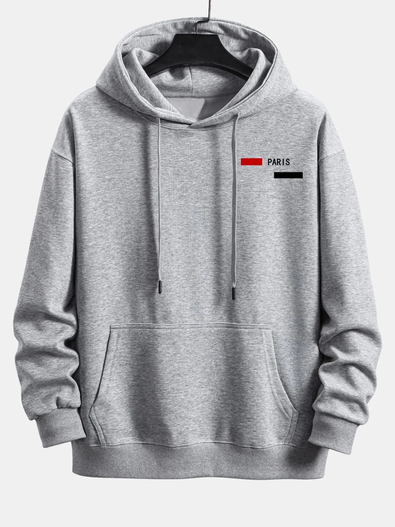 Stellan | Paris Stripe Print Relax Fit Hoodie - Image 6