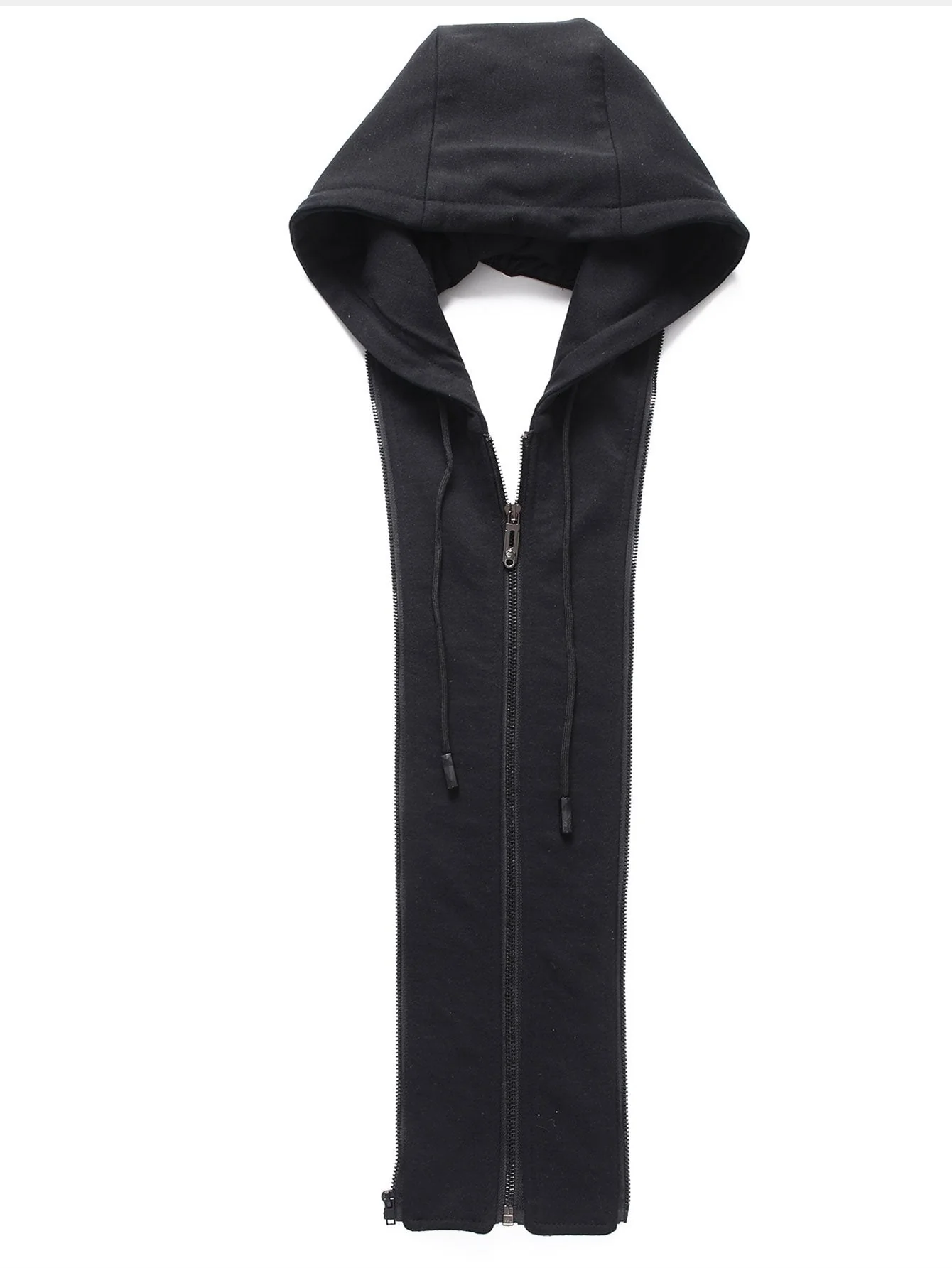 Sterling | Detachable Hooded Woolen Overcoat - Image 4