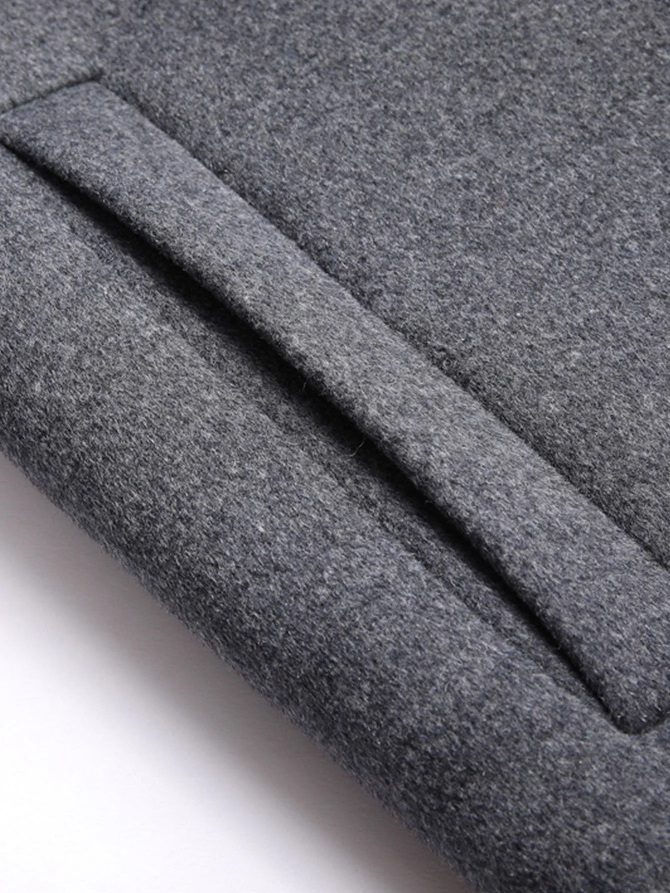 Sterling | Detachable Hooded Woolen Overcoat - Image 7
